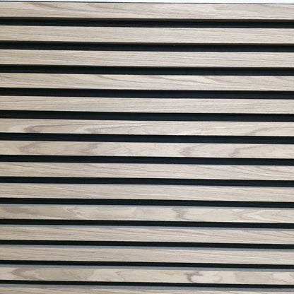 Confezione da 4 pannelli acustici quadrati in legno 600 mm x 600 mm con 1 adesivo in omaggio