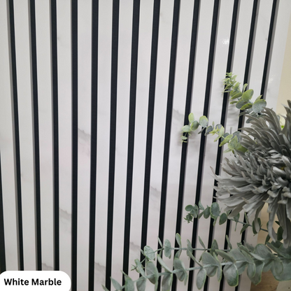 Pannello murale a doghe acustiche premium (vari colori)