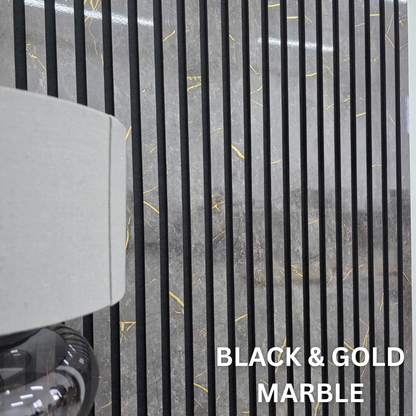 Pannello murale a doghe acustiche premium (vari colori)