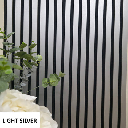 Pannello murale a doghe acustiche premium (vari colori)