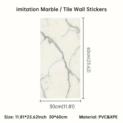 Piastrelle adesive 3D da parete (30 cm x 60 cm)