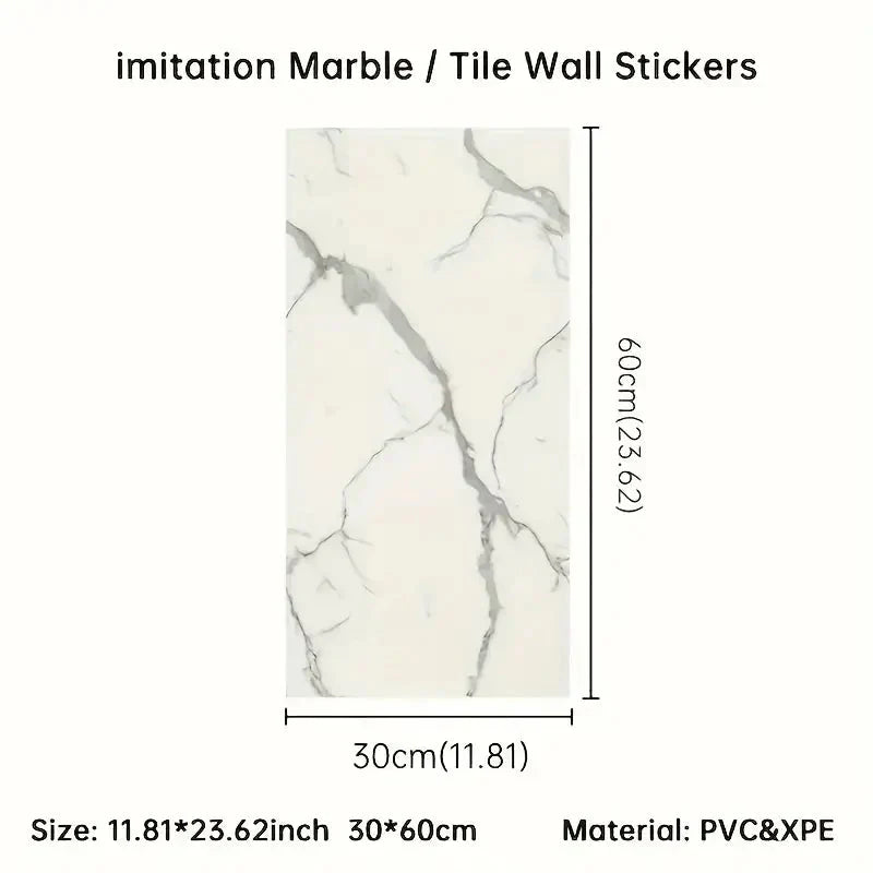 Piastrelle adesive 3D da parete (30 cm x 60 cm)