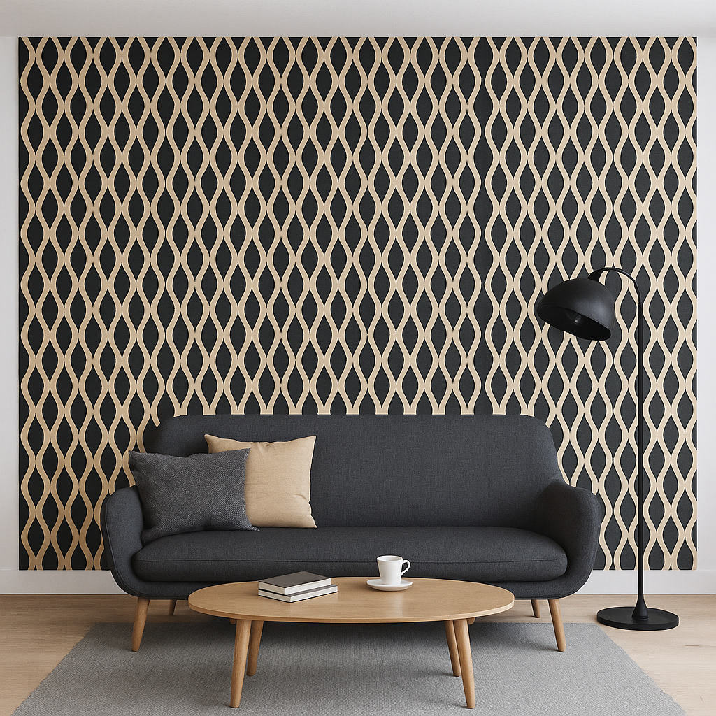 Pannello fonoassorbente Wave (disponibile in più colori)