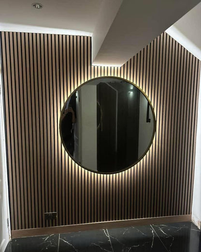Specchio rotondo Halo (classico o LED)